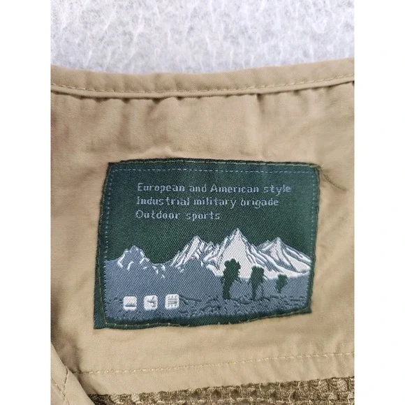 Utility Tactical Fishing Vest Outdoors Photography Bird Watching Gorpcore MEDIUM - Picture 5 of 16